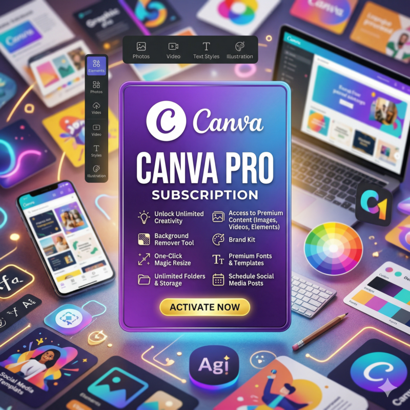 Canva Pro Subscriptions